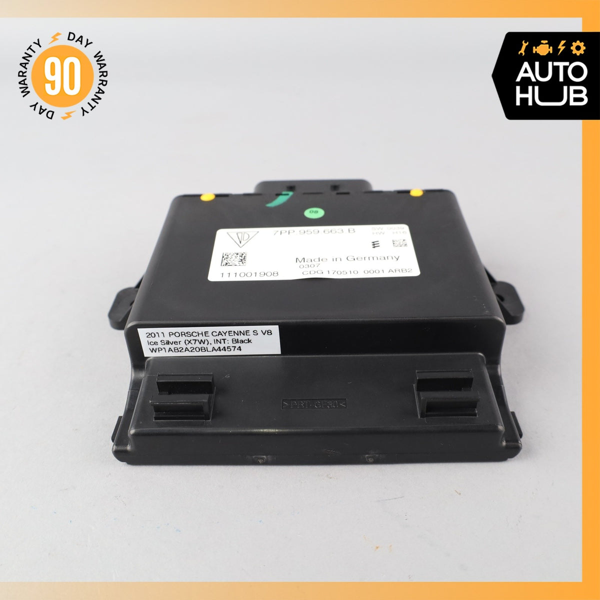 Porsche Cayenne 958 Start Stop Voltage Stabilizer Control Module ECU OEM - photo 4