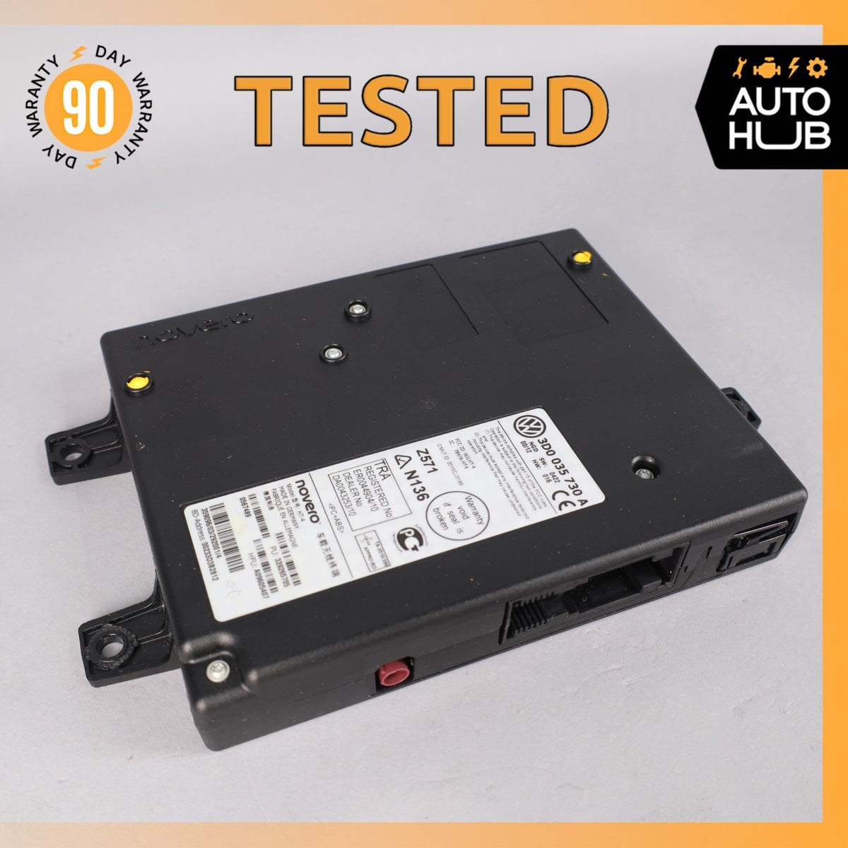 12-13 Bentley Flying Spur Communication Bluetooth Phone Control Module OEM - photo 1