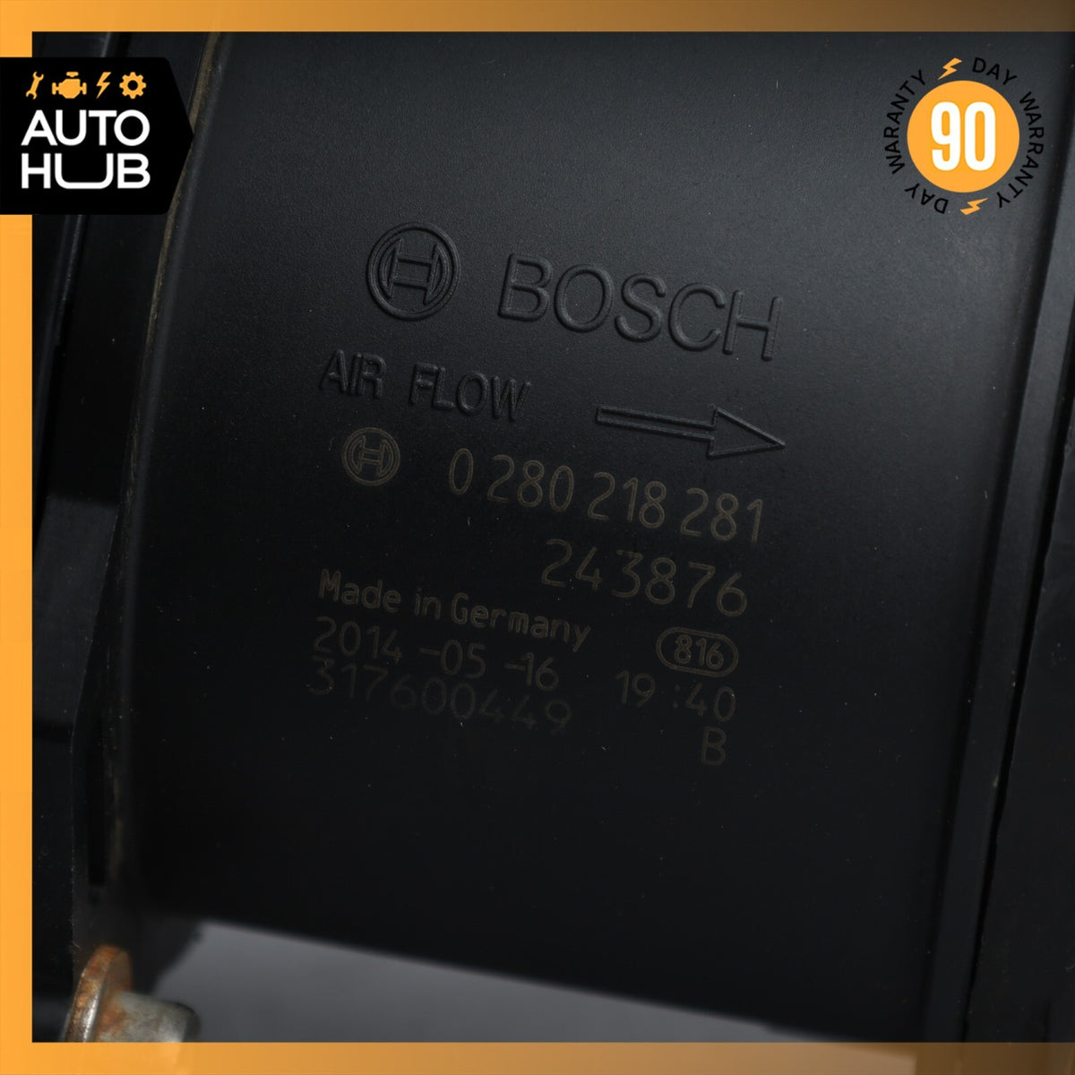 14-18 Maserati Quattroporte Ghibli Engine Air Intake Filter Right 670001543 OEM - photo 11