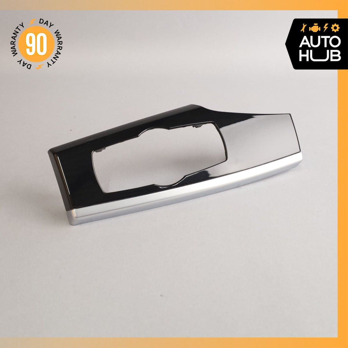11-18 BMW F25 X3 X4 Left Dashboard Headlight Switch Trim Bezel Wood OEM - photo 1