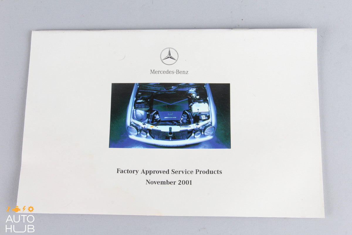 2002 Mercedes-Benz W163 ML500 Operator's Owener's Manual OEM - photo 7