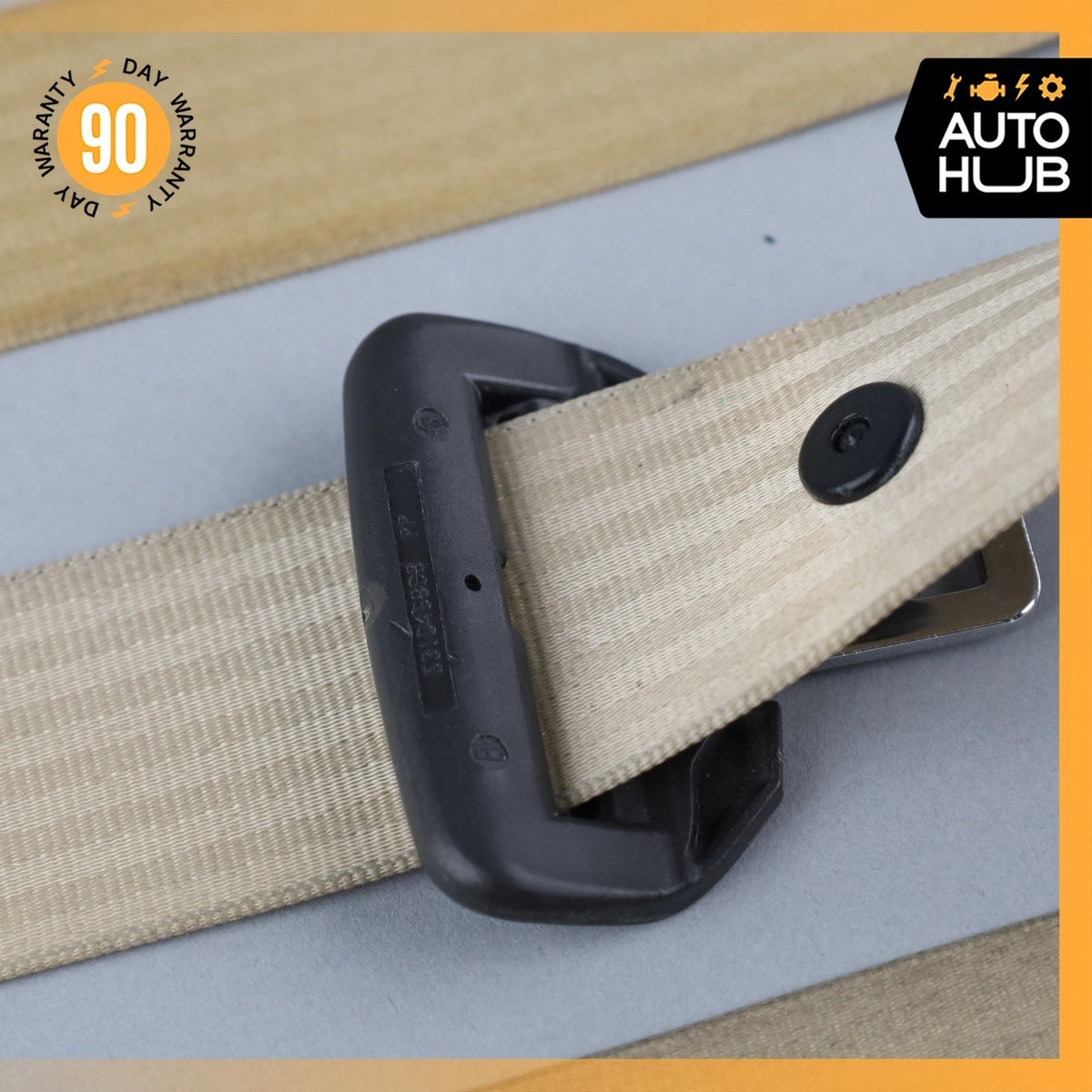 99-04 Bentley Arnage / RR Seraph Front Right Side Seat Belt Retractor Beige OEM - photo 14