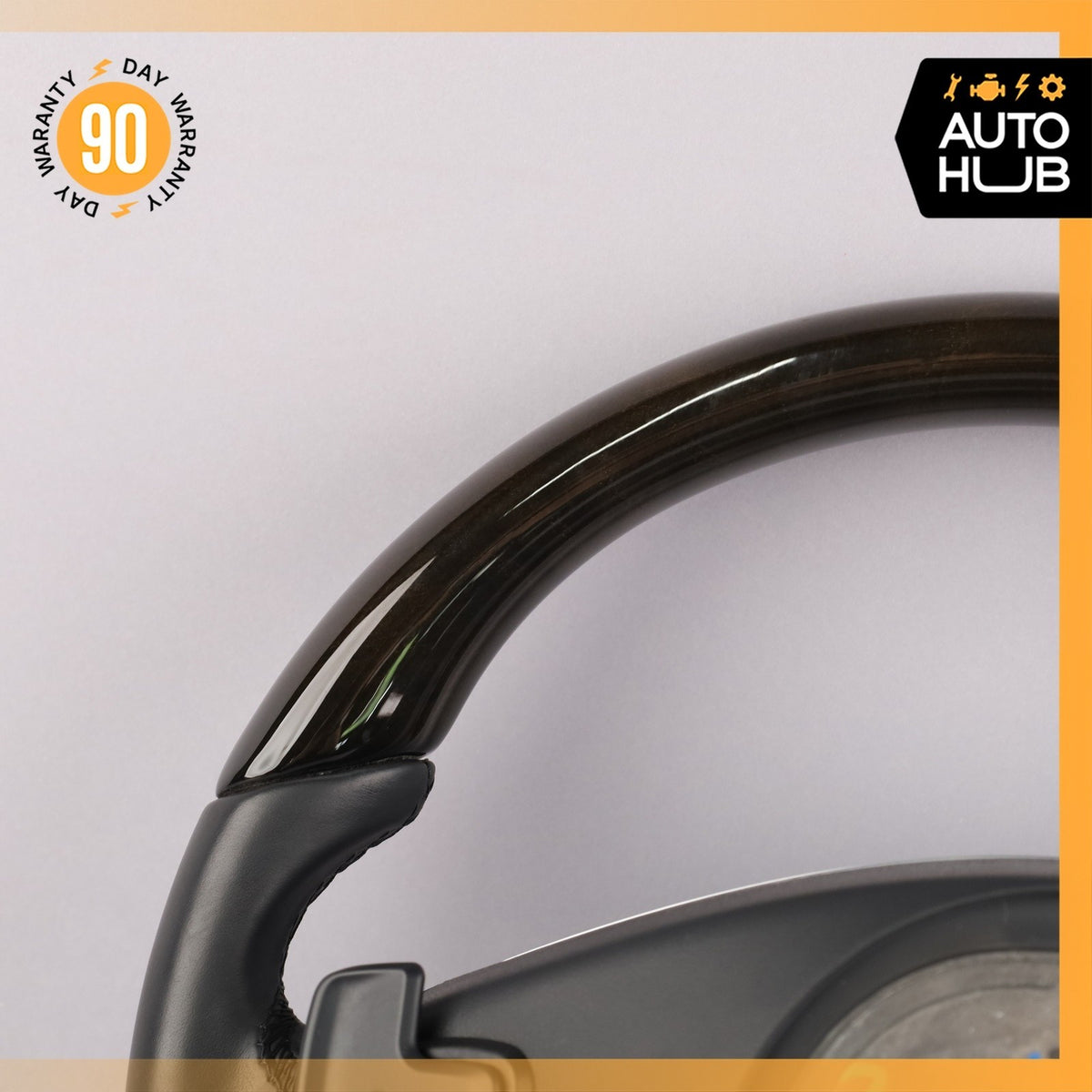 12-18 Mercedes R231 SL400 SL550 Steering Wheel Flat Bottom w/Paddle Shifters OEM - photo 12