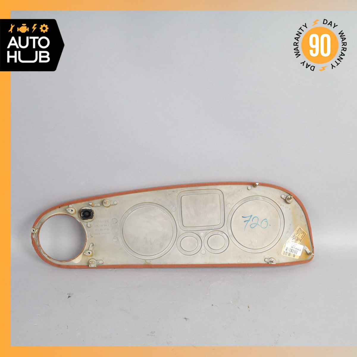 03-13 Bentley Continental GT GTC Right Dashboard Dash Trim Bezel Wood OEM - photo 8