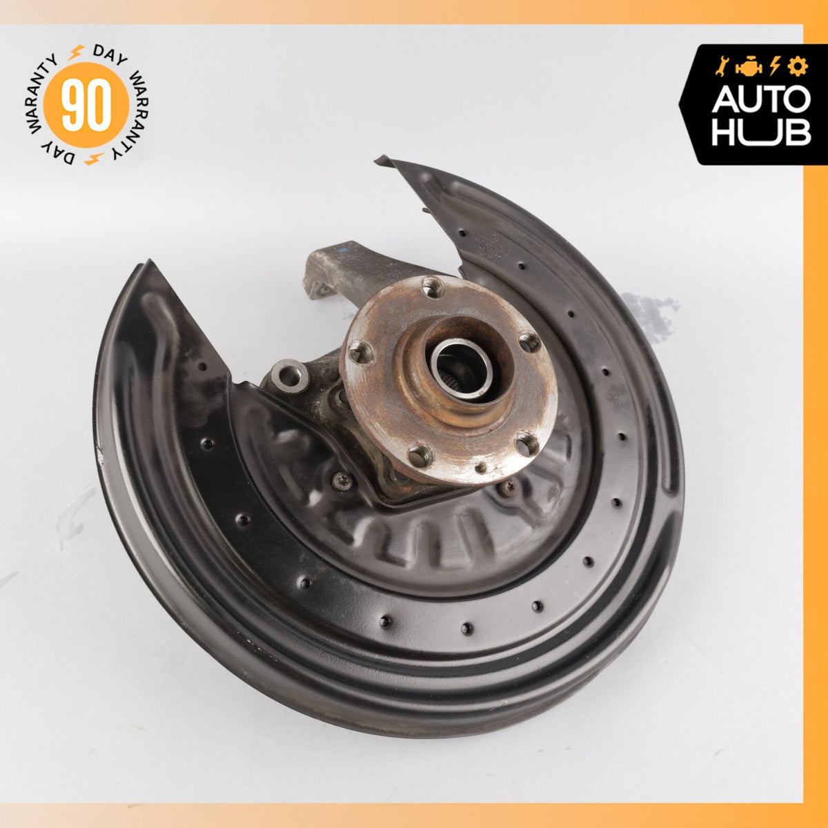 03-13 Bentley Continental GT Rear Left Driver Side Spindle Knuckle Hub OEM 65k - photo 5