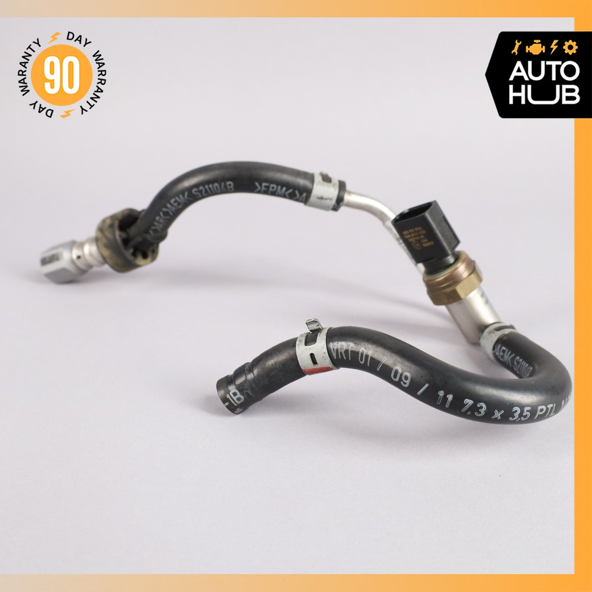 Porsche Cayenne 958 VR6 Fuel Line Hose w/Sensor OEM - photo 7
