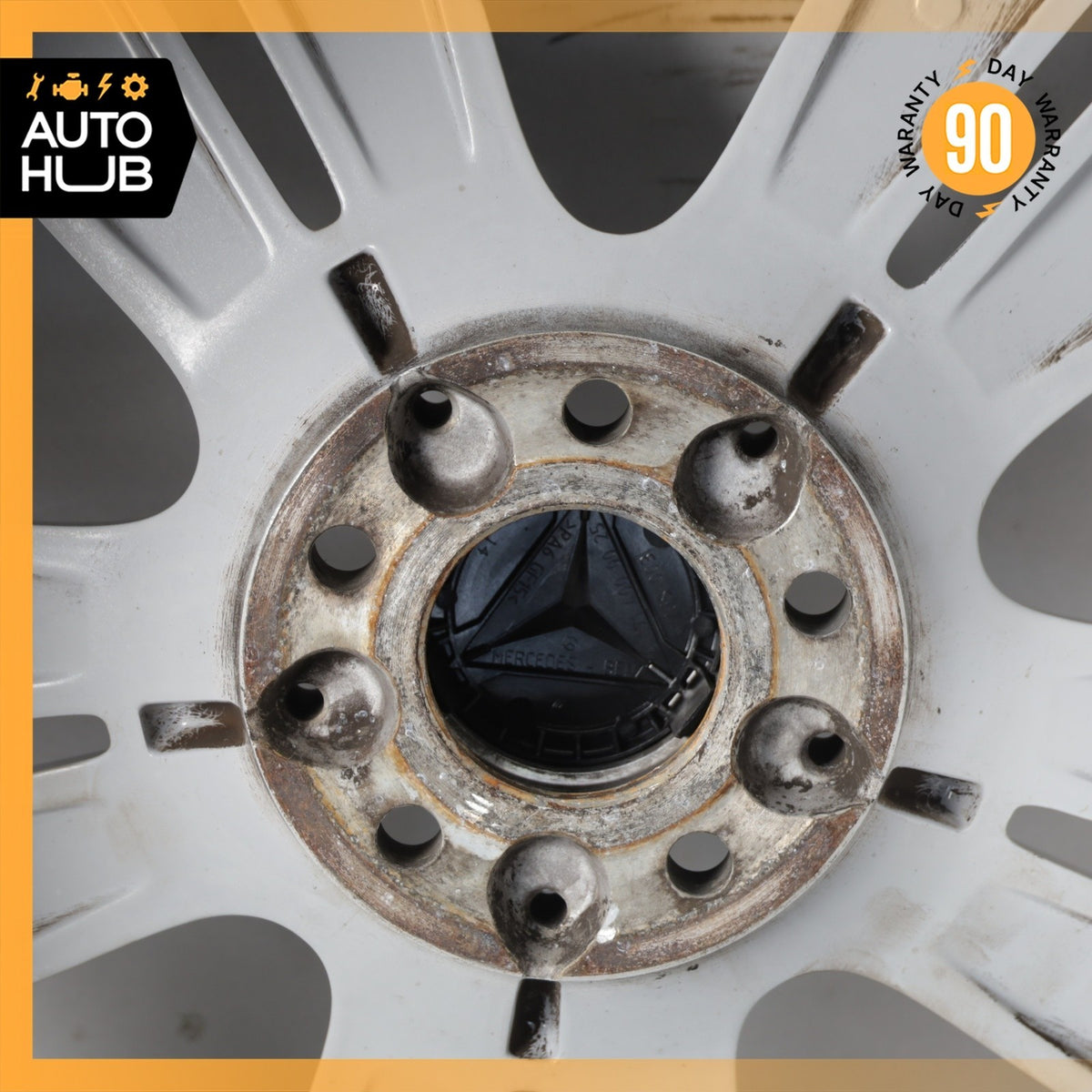 Mercedes X164 GL350 GL450 8.5 x 20 20" Wheel Rim Silver 1644016002 OEM - photo 17