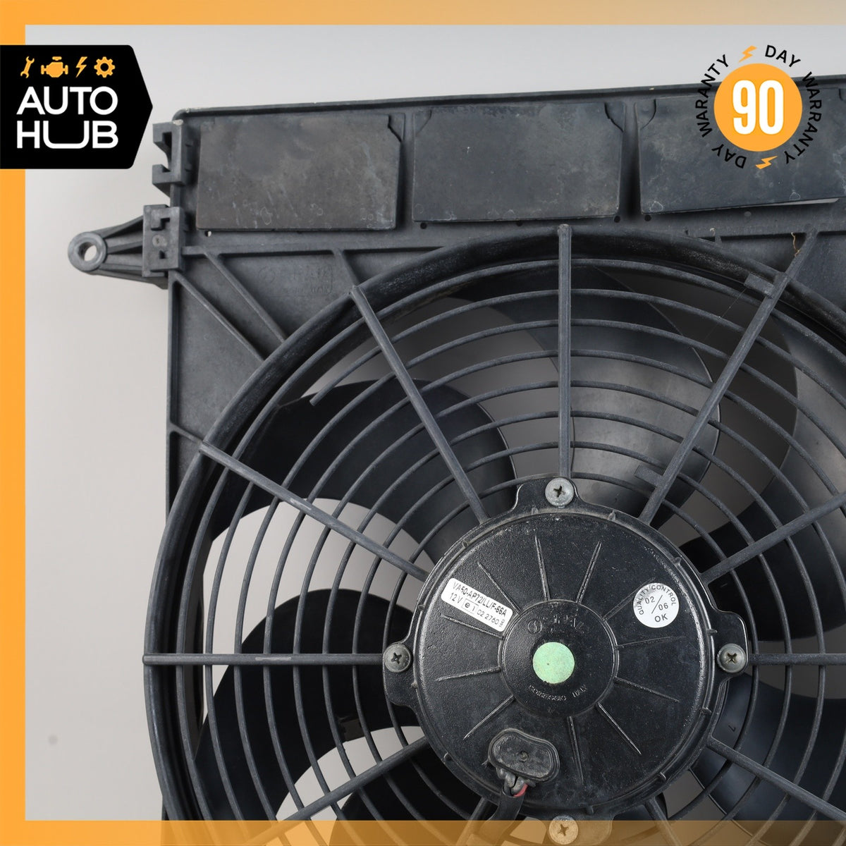 05-07 Maserati Quattroporte M139 Radiator Cooling Fan Motor 022760 OEM  84k - photo 13