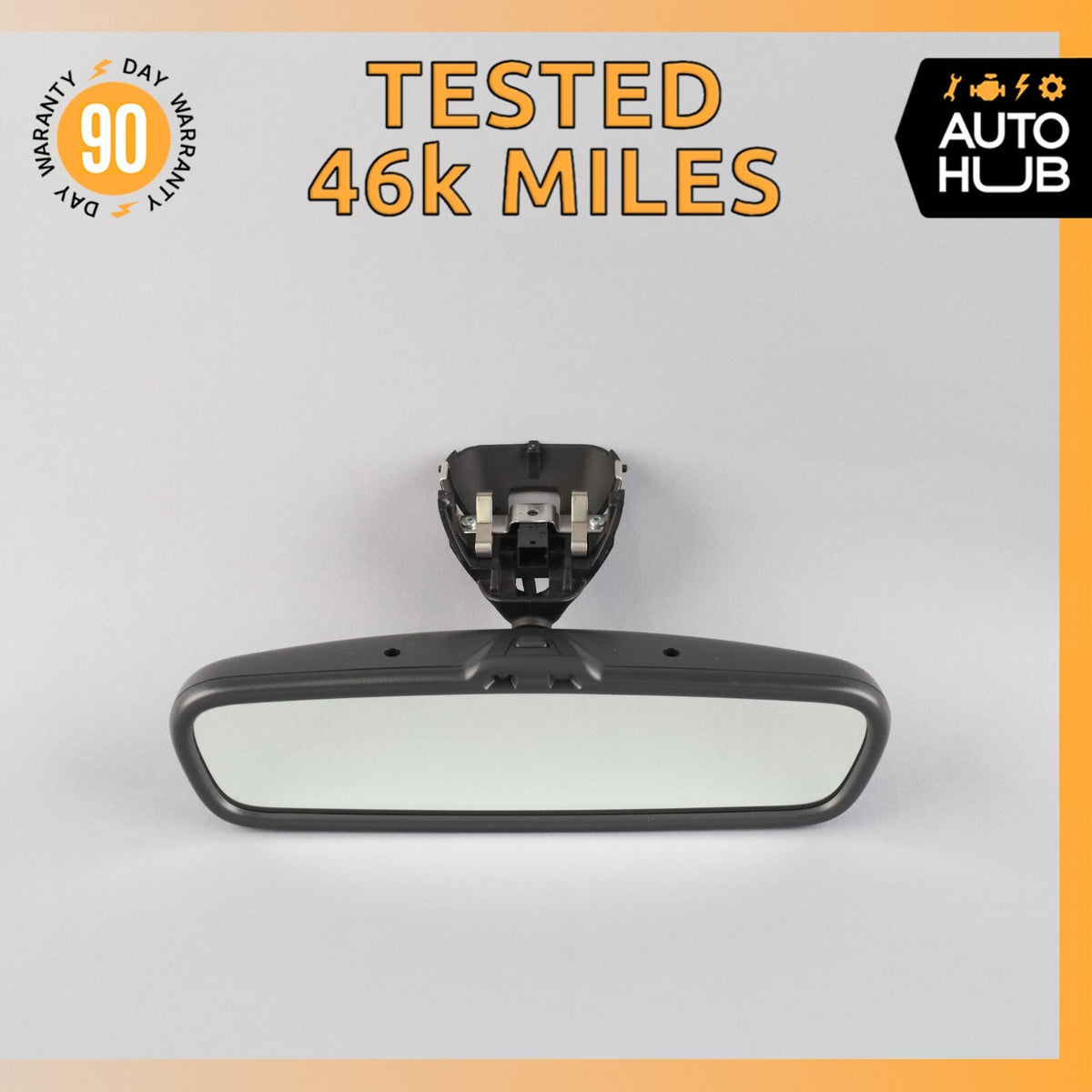 03-09 Bentley Continental GTC GT Interior Rear View Mirror Black OEM 46k - photo 1