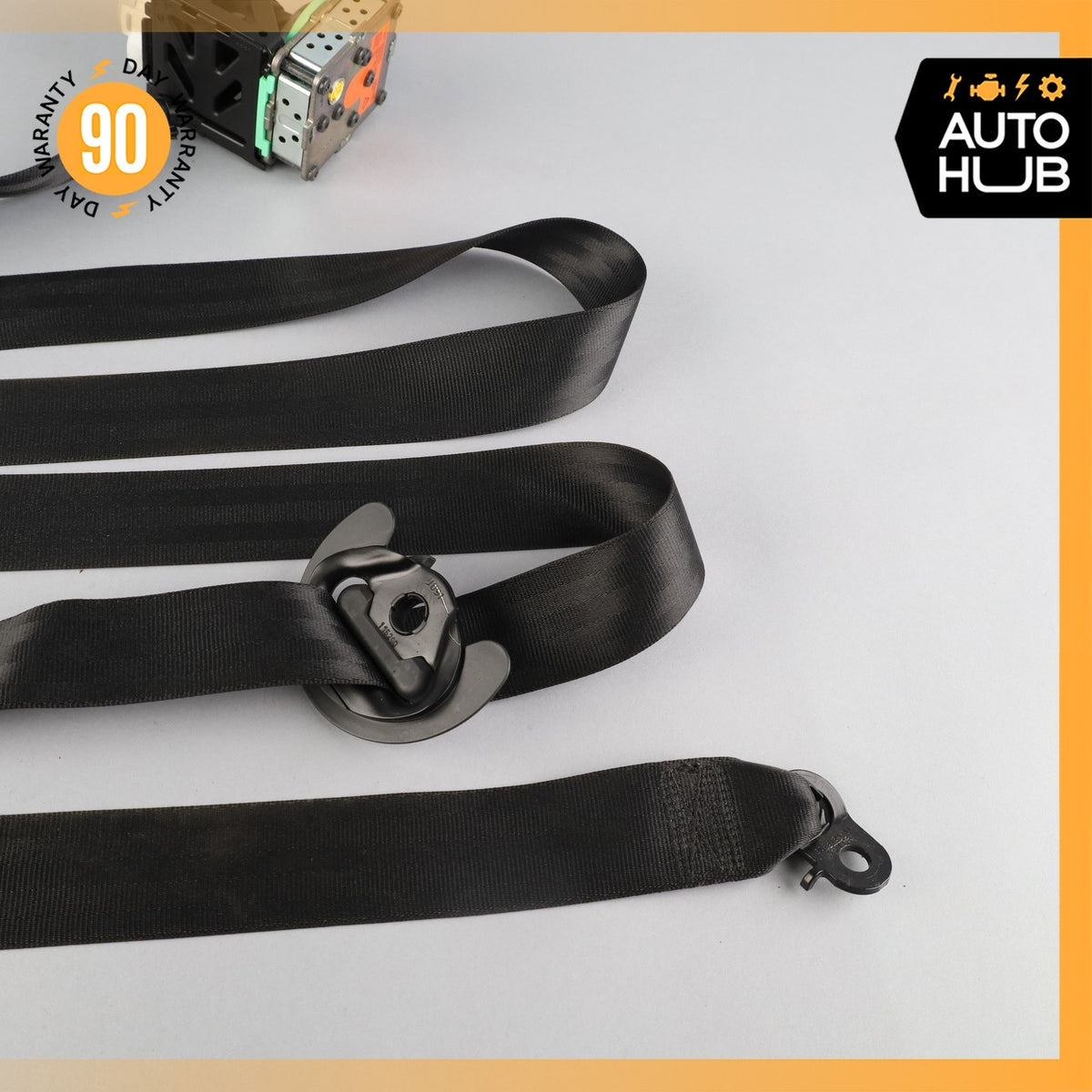 11-18 Porsche Cayenne 958 Rear Left Seatbelt Seat Belt Black 95880305110 OEM - photo 5