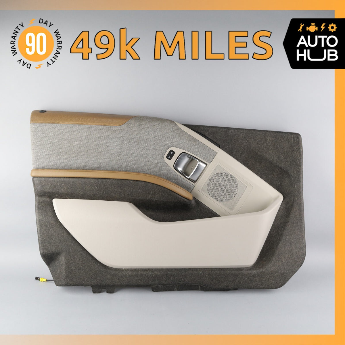 14-17 BMW i3 I01 Front Left Driver Side Interior Door Panel OEM 49k - photo 1