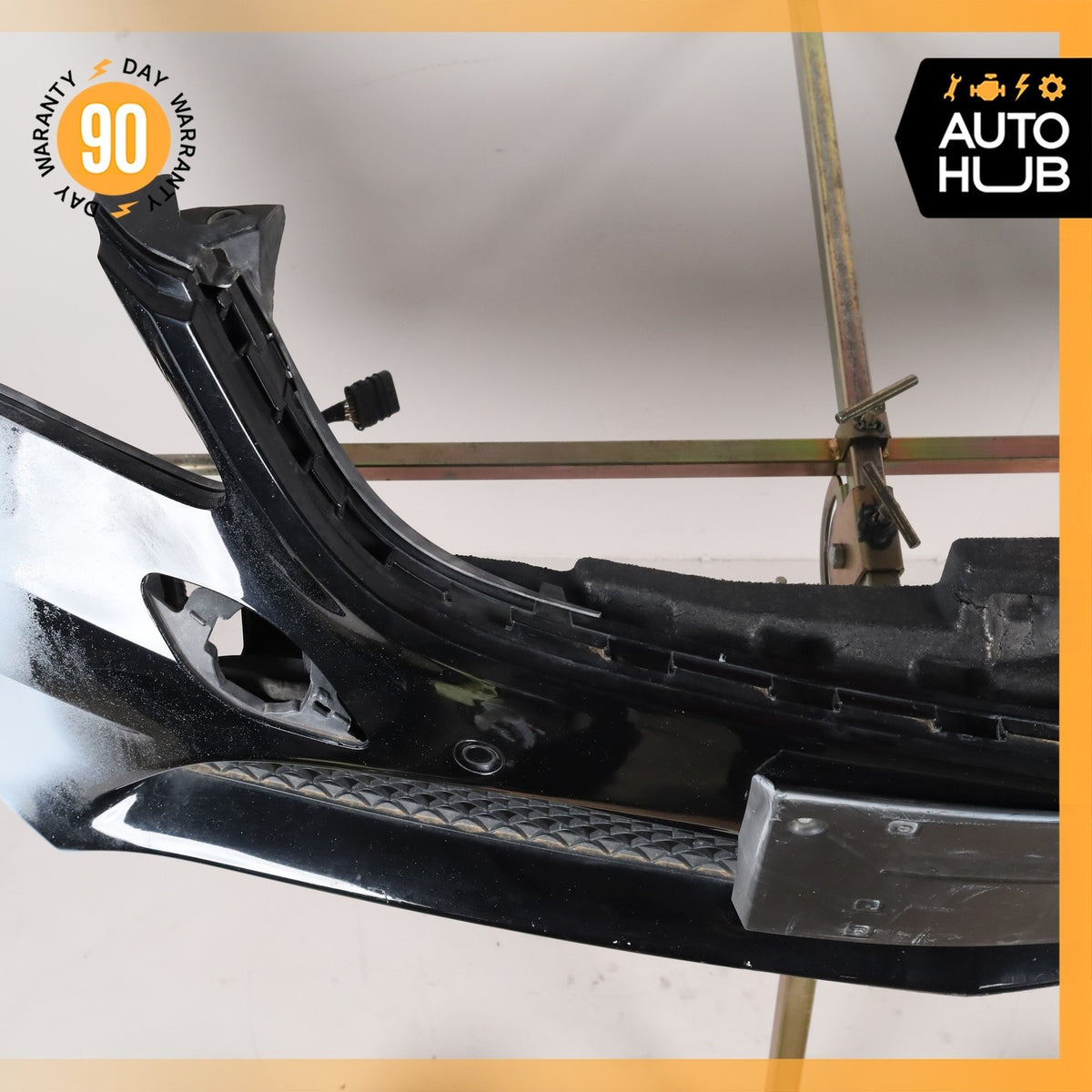 14-17 Mercedes W207 E350 E550 Base Front Bumper Cover Assembly Black OEM - photo 10