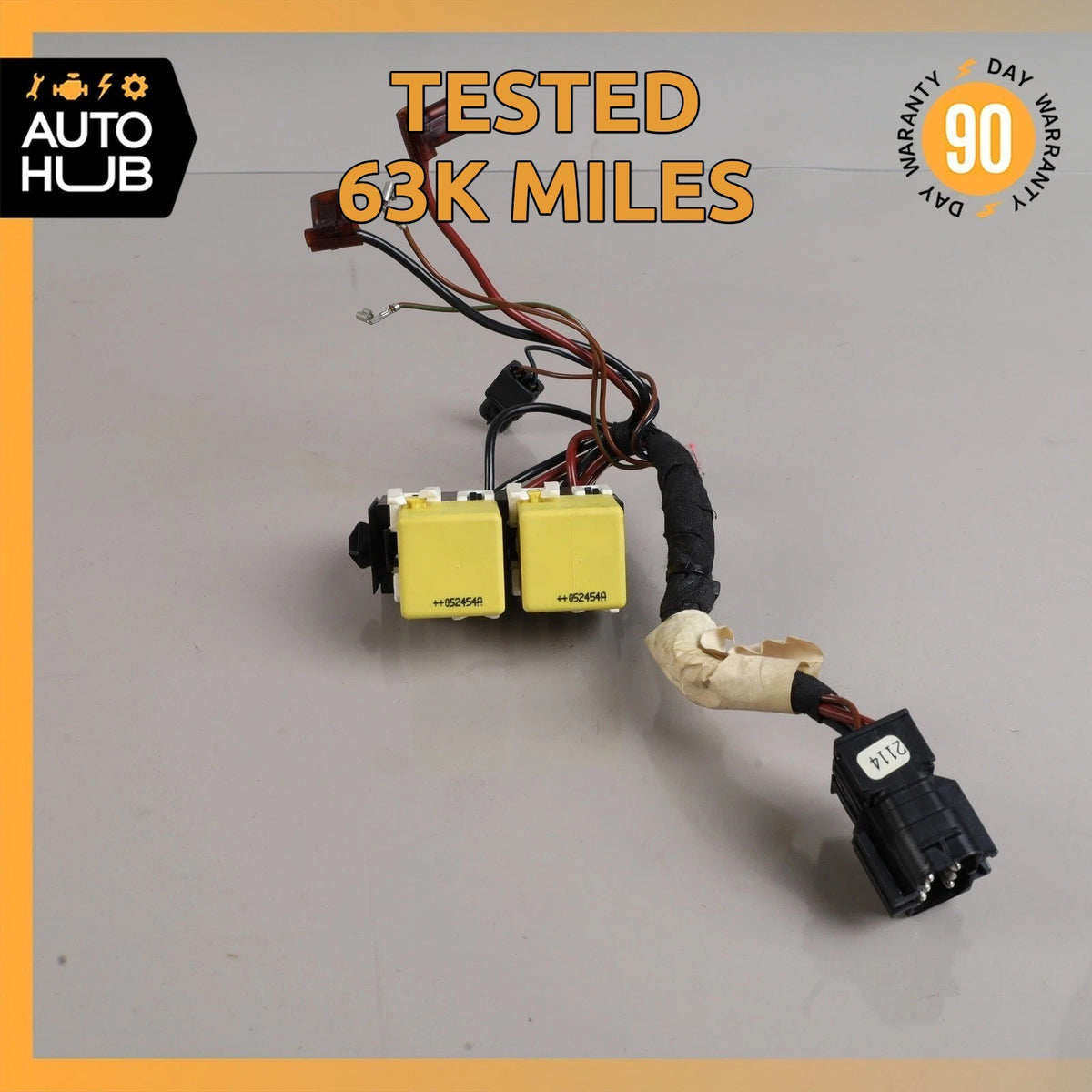 Mercedes R171 SLK280 SLK350 Convertible Top Hydraulic Pump Wire Harness OEM 63k - photo 1