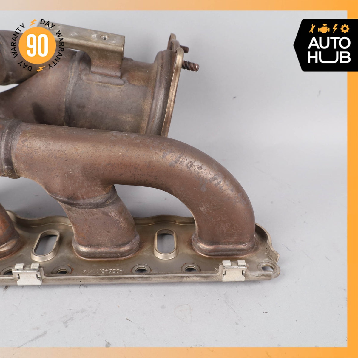 08-14 Porsche Cayenne 958 S GTS 4.8L V8 Exhaust Manifold Set 94811113000 OEM - photo 11