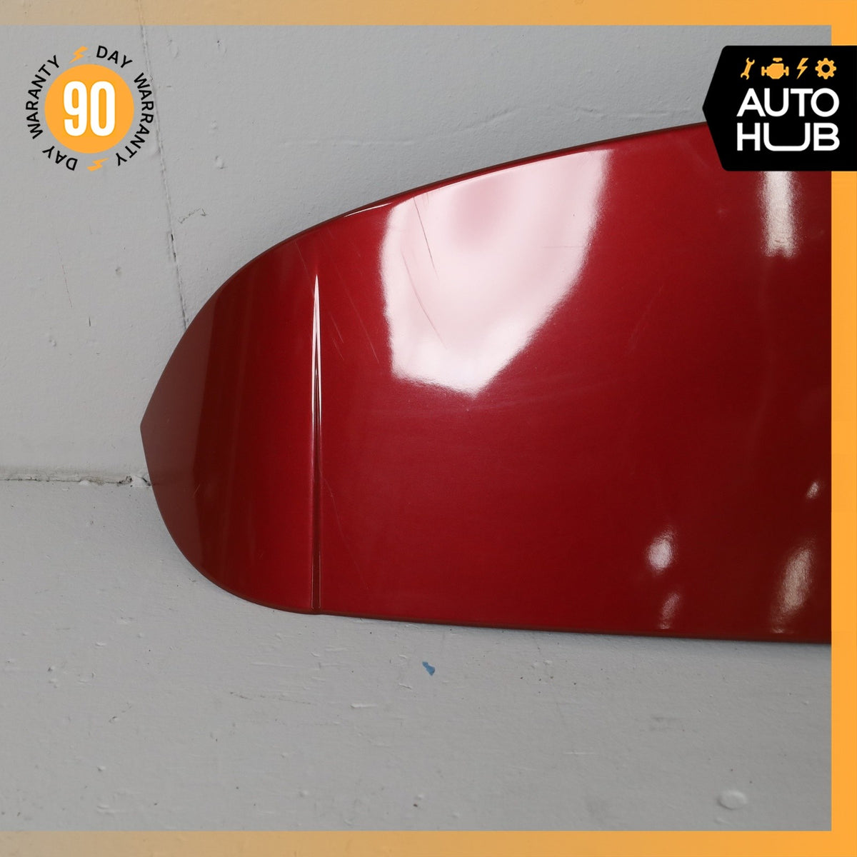 17-23 Alfa Romeo 949 Stelvio Trunk Lid Molding Trim Spoiler Wing OEM 72k - photo 11
