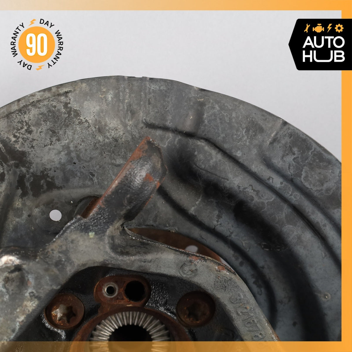 13-15 BMW E84 X1 AWD Front Right Side Spindle Knuckle Hub w/ Shield OEM 48k - photo 10
