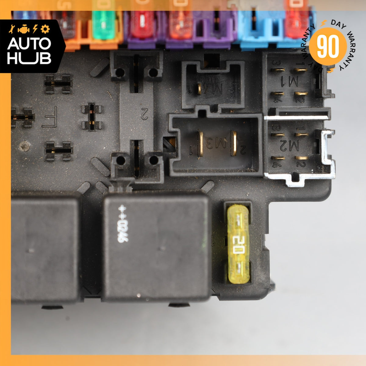 03-12 Mercedes R230 SL500 SL55 AMG Front Left SAM Fuse Box Control Module OEM - photo 5