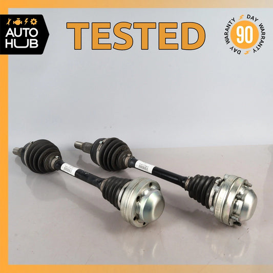 11-18 Porsche Cayenne 958 Front Right & Left Side Axle CV Shaft Set OEM - photo 1