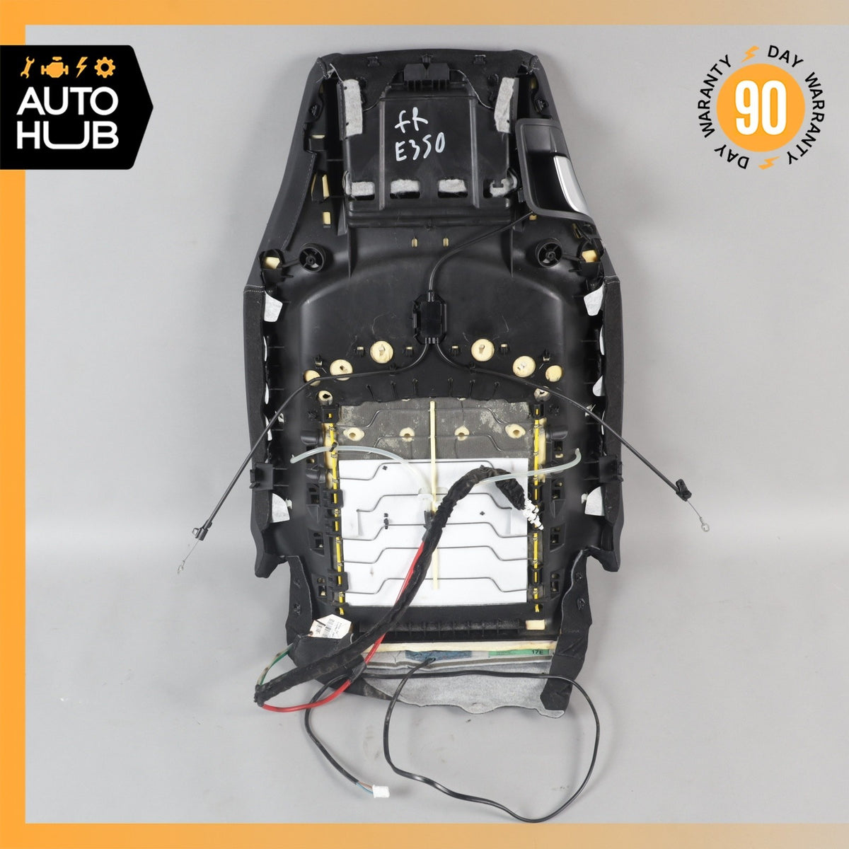 10-17 Mercedes W207 E350 E550 Front Right Side Seat Cushion Upper Black OEM - photo 12