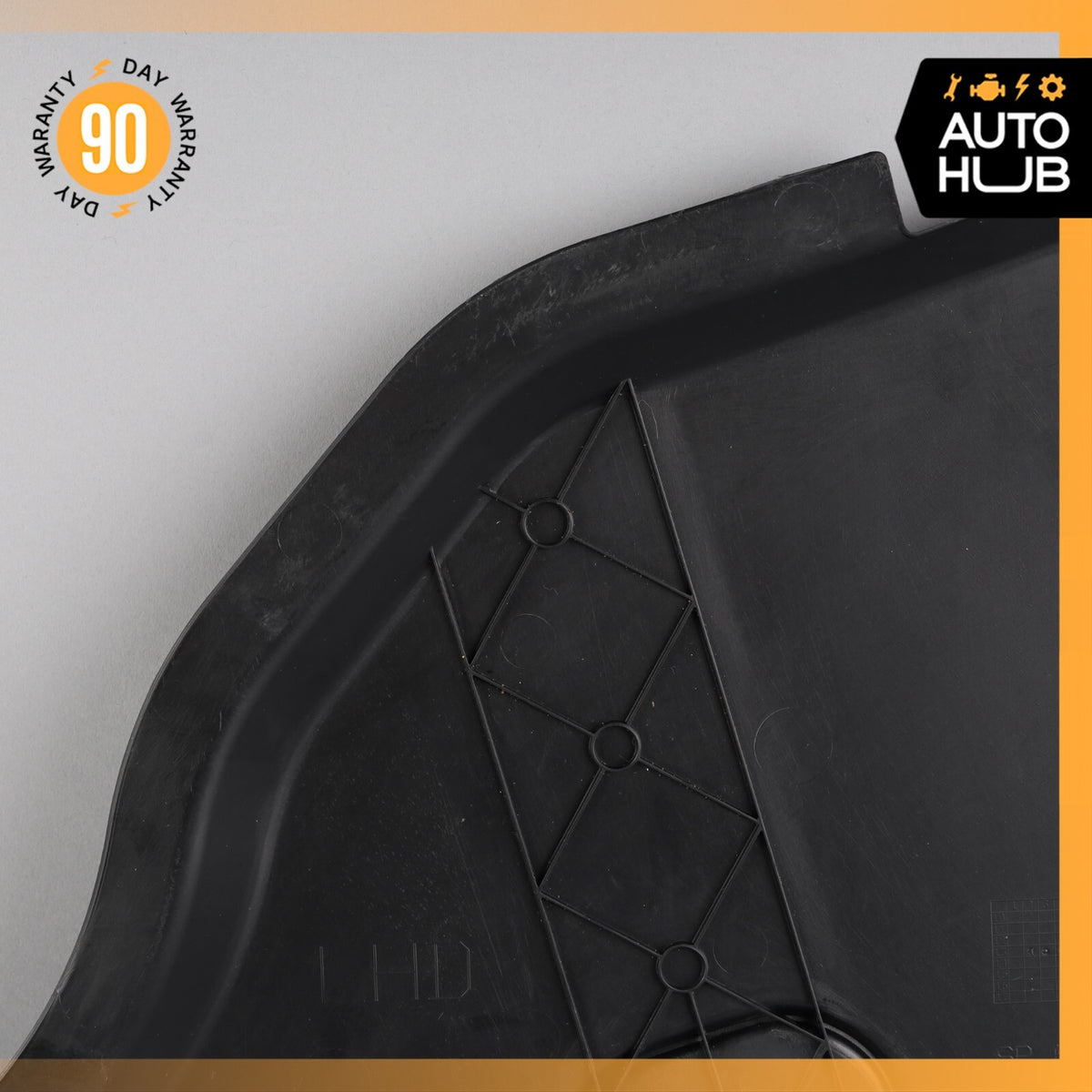 12-19 Mercedes X166 GL450 GLS550 Front Left Side Cowl Panel Cover Black OEM - photo 10