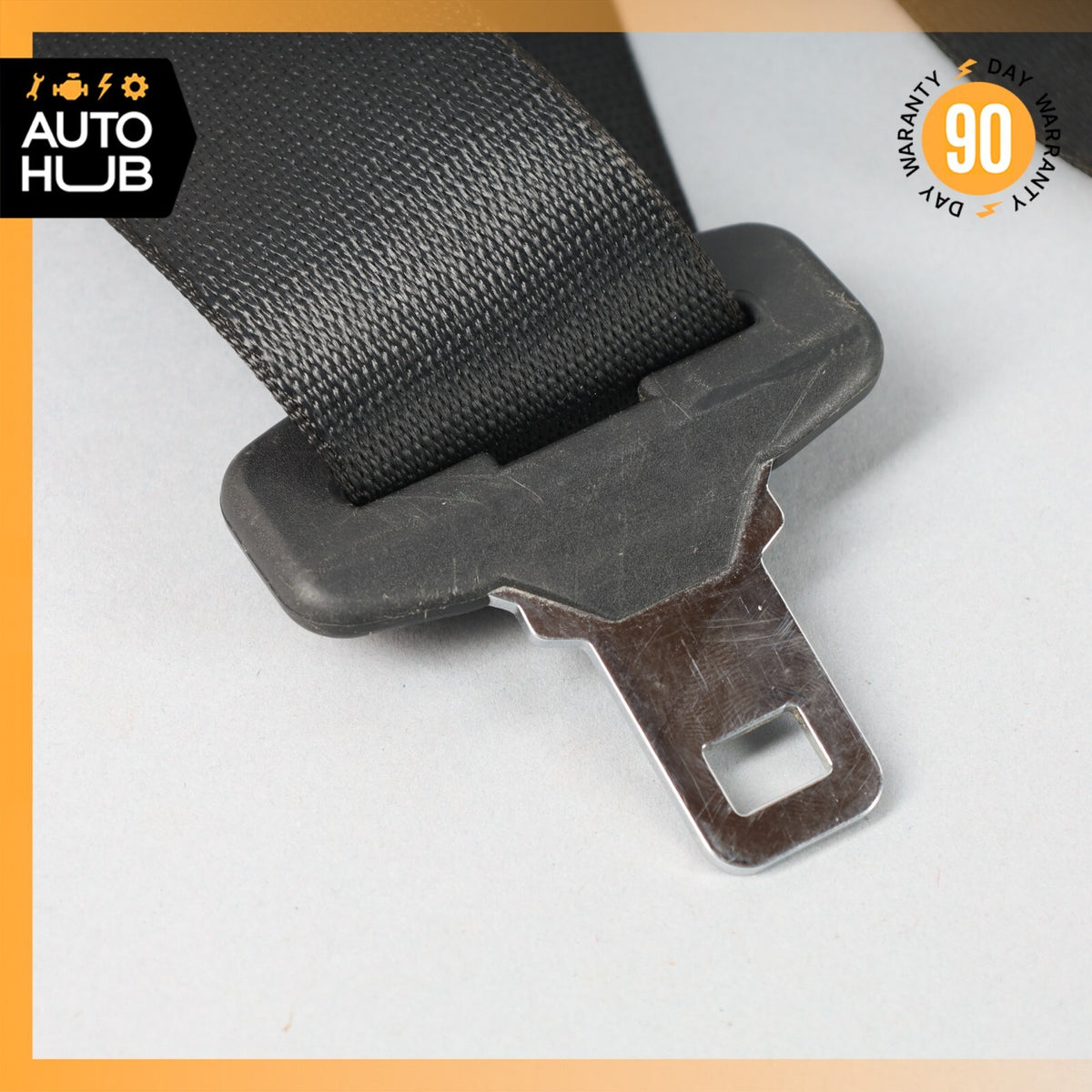 BMW F30 328i Rear Right or Left Side Seat Belt Black 72117259390 OEM - photo 5