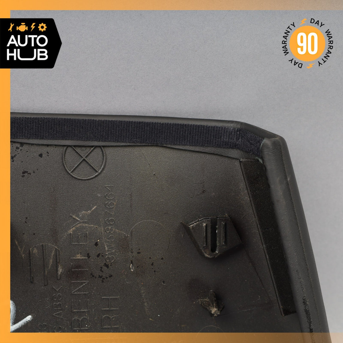Bentley Continental Flying Spur Right Side Upper B-Pillar Cover Trim OEM - photo 9