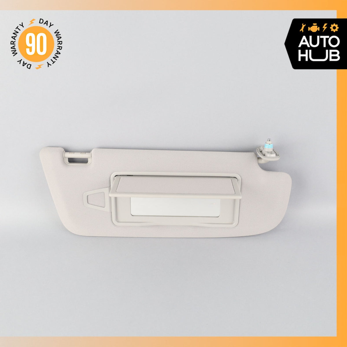 07-14 Mercedes W221 S550 CL550 Right Side Sun Visor Shade Sunvisor Gray OEM - photo 4