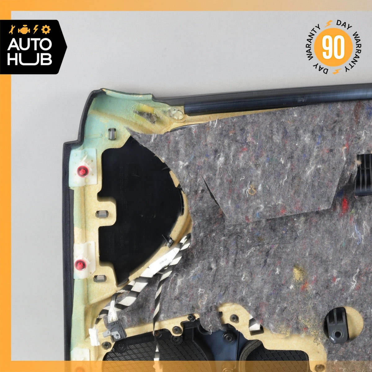 07-09 Mercedes W221 S600 Front Left Driver Side Door Panel Exclusive Black OEM - photo 18