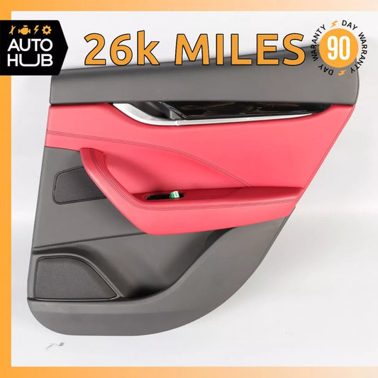 17-20 Maserati Levante S M161 Interior Door Panel Rear Right Side OEM 26k - photo 1