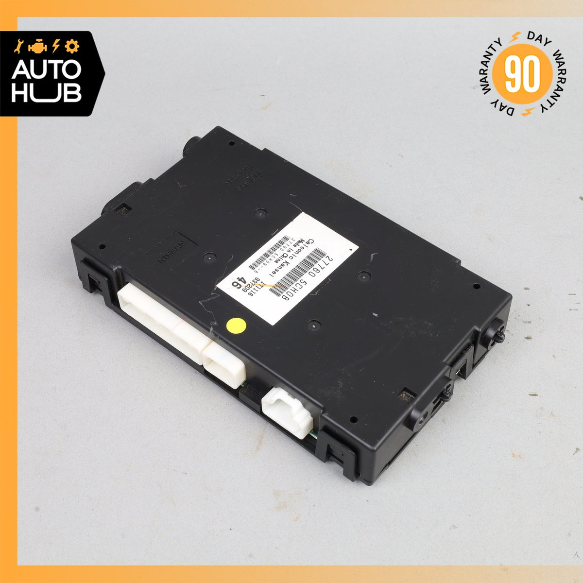 17-18 Infiniti Q60 Amplifier Climate Control Module OEM 71k - photo 2