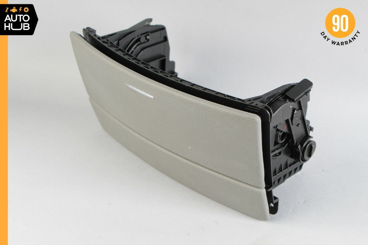 07-09 Mercedes W221 S550 S450 Center Console Dashboard CD Player Cover Gray OEM - photo 7