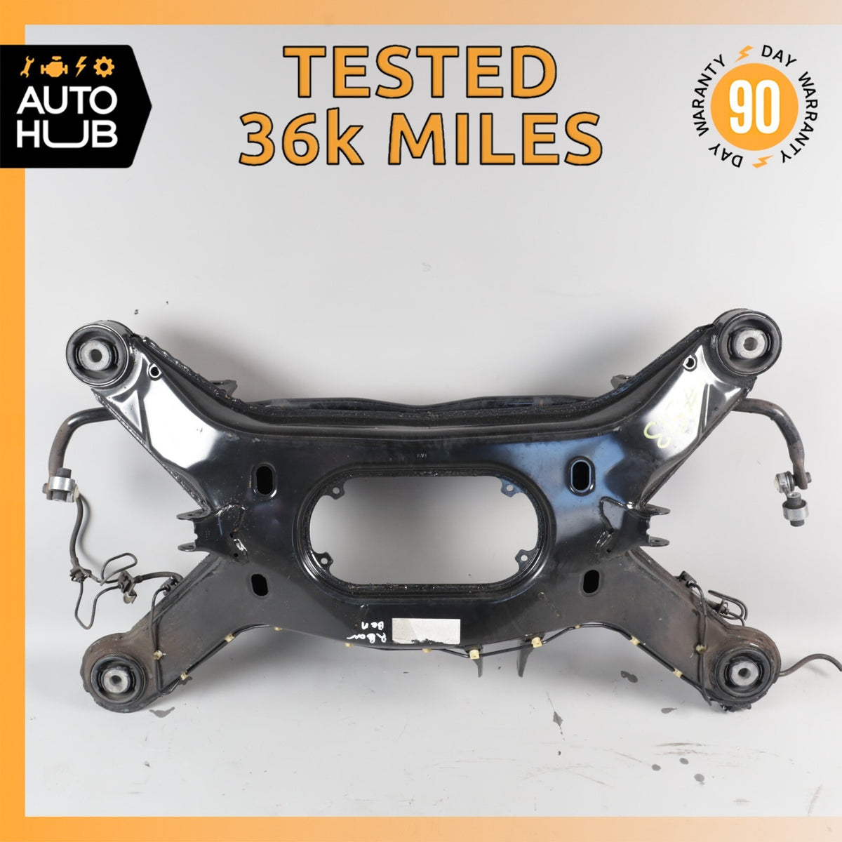 2004 Bentley Continental GT Rear Subframe Crossmember Cross Member OEM 36k - photo 1