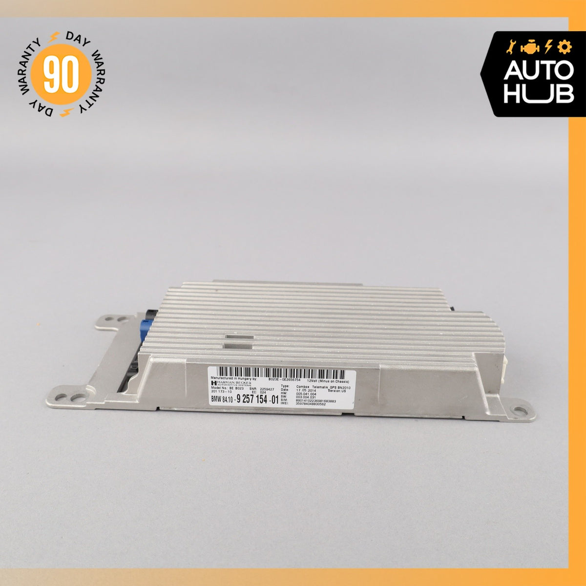12-18 BMW F30 328i 320i 335i Telematics Bluetooth Communication Module OEM - photo 5