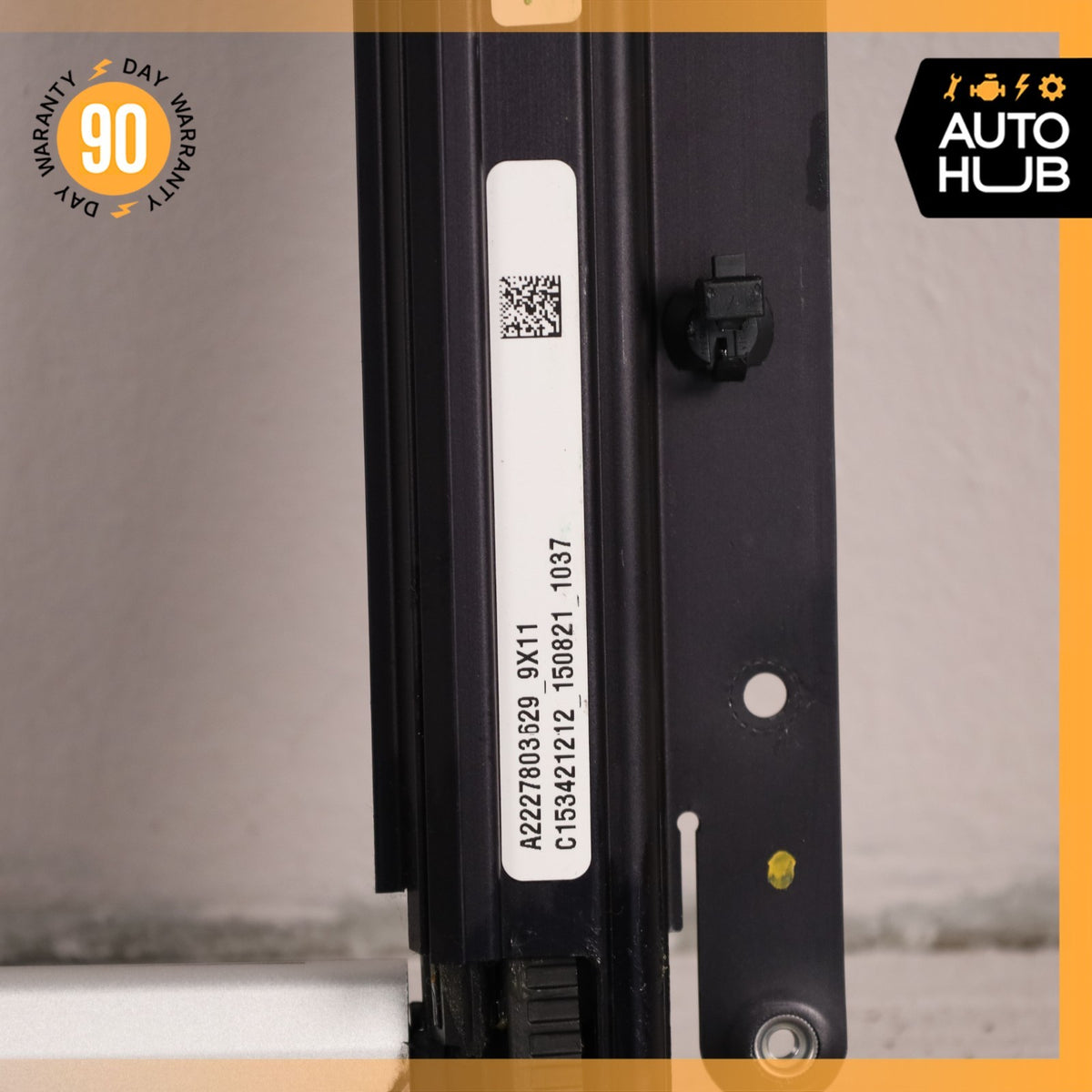 14-20 Mercedes W222 S550 S63 Rear Panoramic Sunroof Roller Blind Rail Frame OEM - photo 12