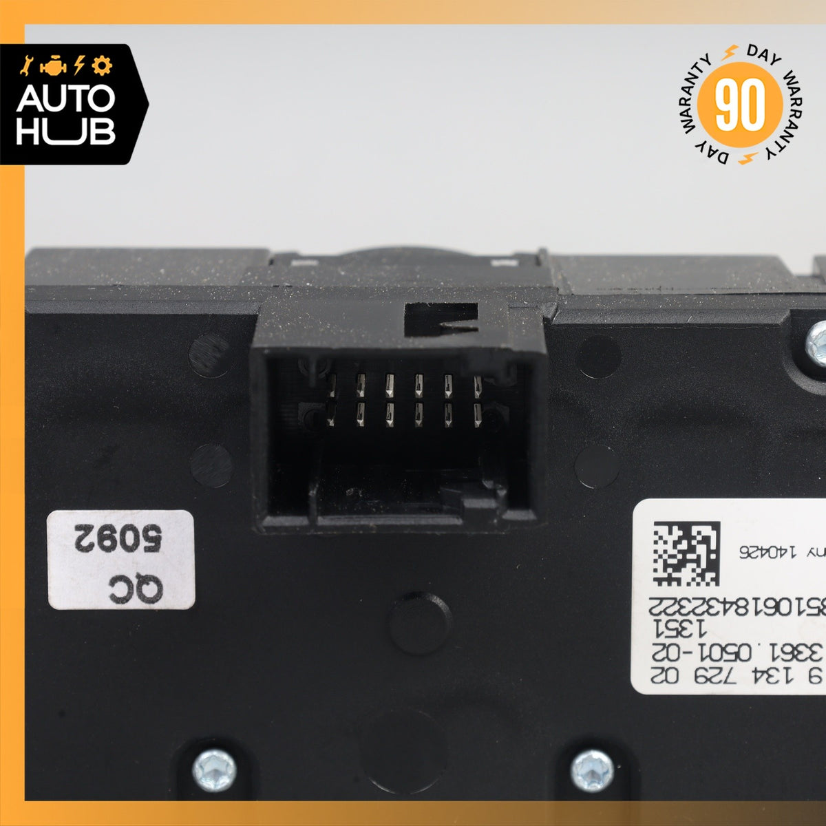 07-14 BMW E70 X5 X6 Headlight Fog Light Switch Control Module OEM - photo 13
