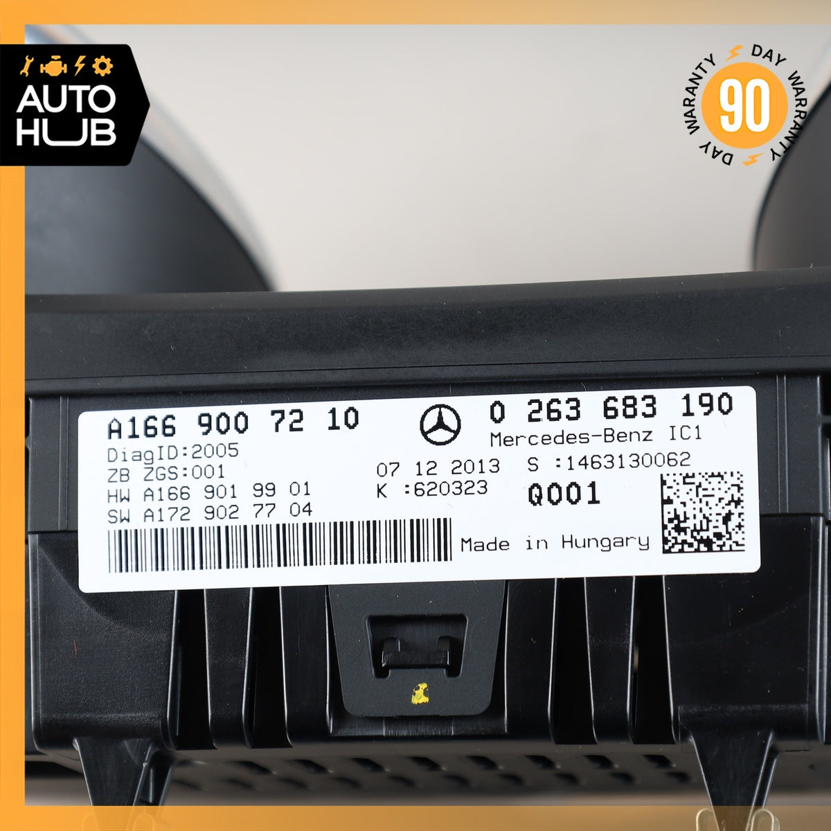 2014 Mercedes X166 GL450 ML550 Instrument Speedometer Cluster OEM 95k - photo 16