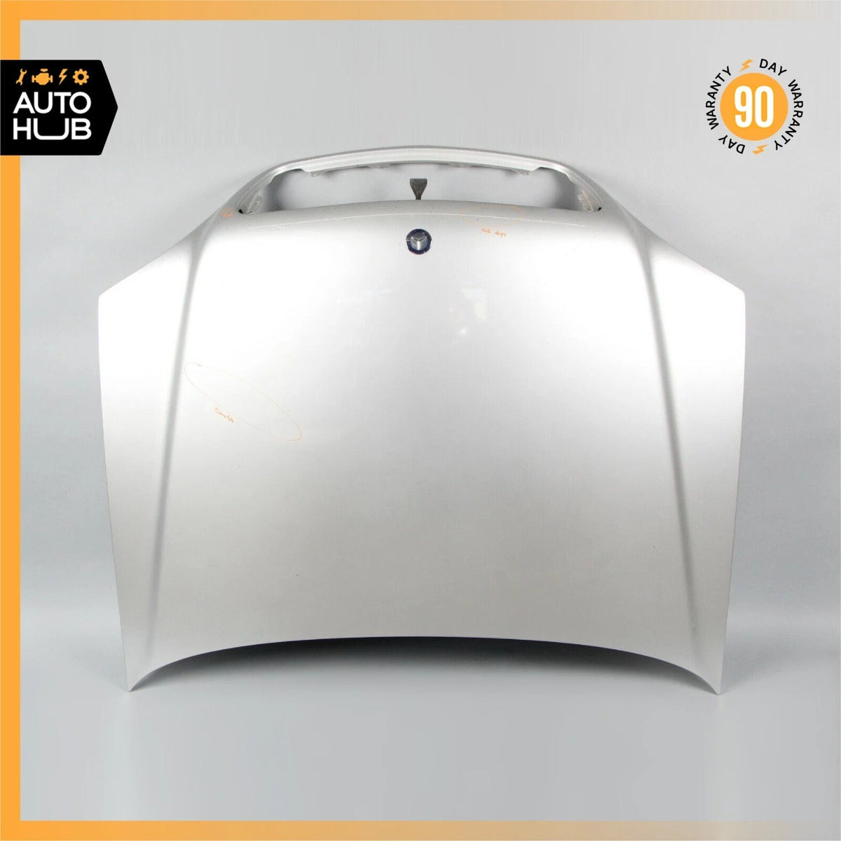 98-05 Mercedes W163 ML320 ML430 ML350 Hood Panel Assembly Silver OEM - photo 1