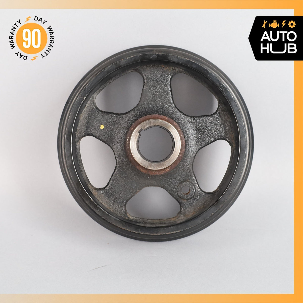 11-16 Porsche Panamera 970 3.6L V6 Crank Shaft Pulley Harmonic Dampener OEM 99k - photo 11