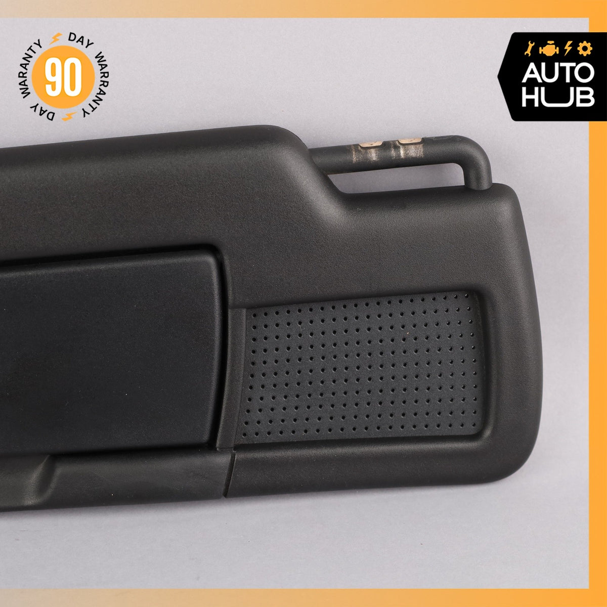 05-11 Mercedes R171 SLK350 Sun Visor Sunvisor Shade Left Driver Black OEM 99k - photo 5