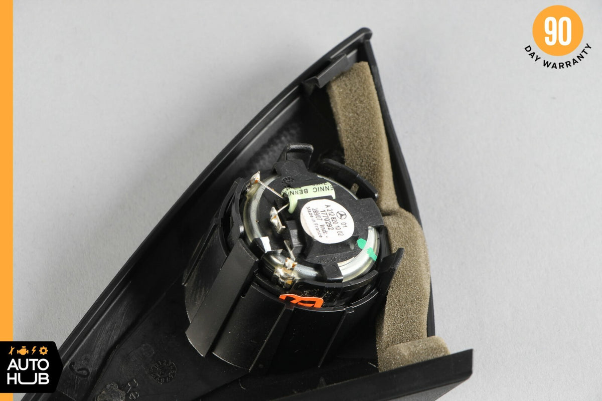 07-13 Mercedes W221 S450 S550 S63 Door Corner Speaker Right Passenger Black OEM - photo 9