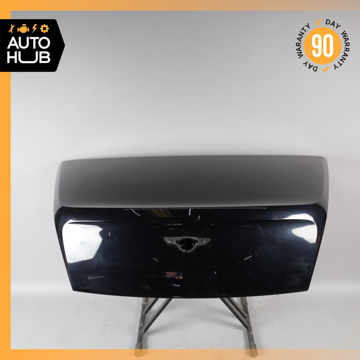12-18 Bentley Continental GTC Convertible Trunk Lid Panel Assembly Black OEM 32k - photo 2