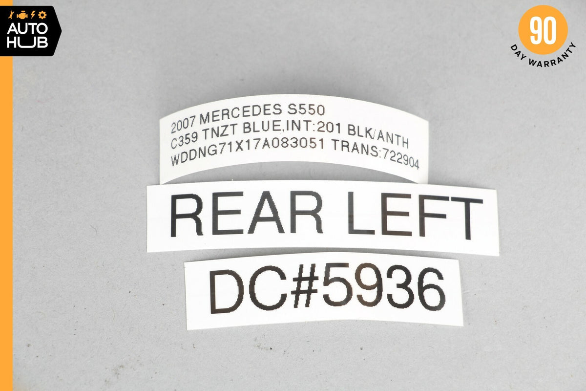 07-14 Mercedes W221 S550 S400 CL550 Rear Left Side Control Arm Set of 5 OEM - photo 10