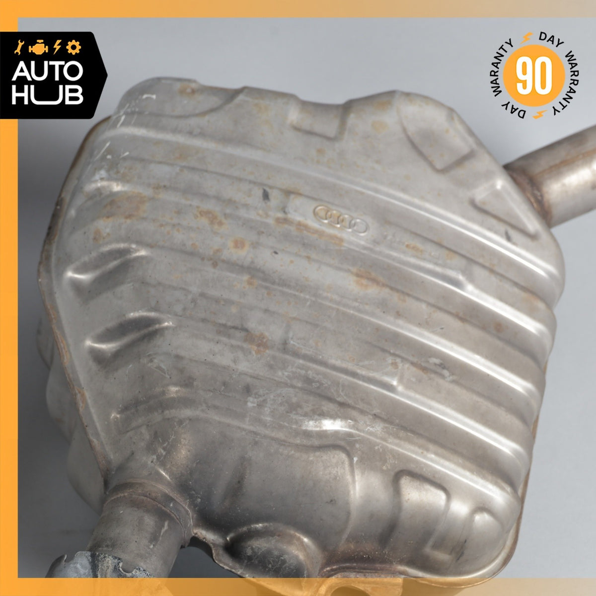 12-15 Audi 4G8  A7 A6 3.0L V6 Left & Right Exhaust Muffler Mufflers Tips OEM - photo 15