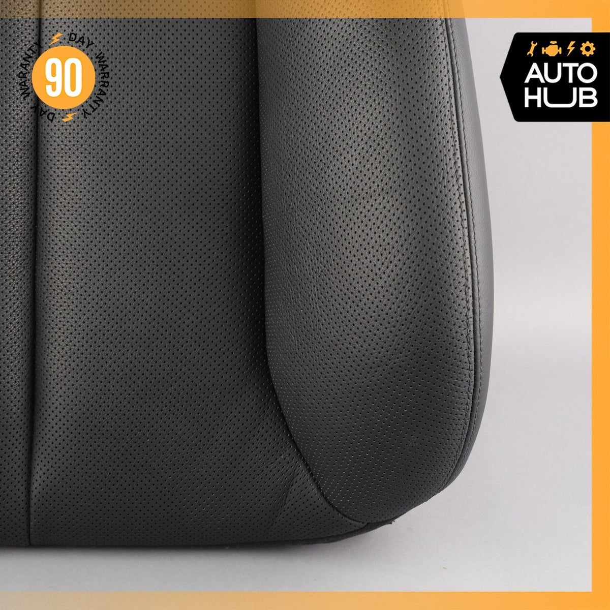 01-02 Mercedes W215 CL500 Front Right Passenger Top Upper Seat Cushion Black OEM - photo 4