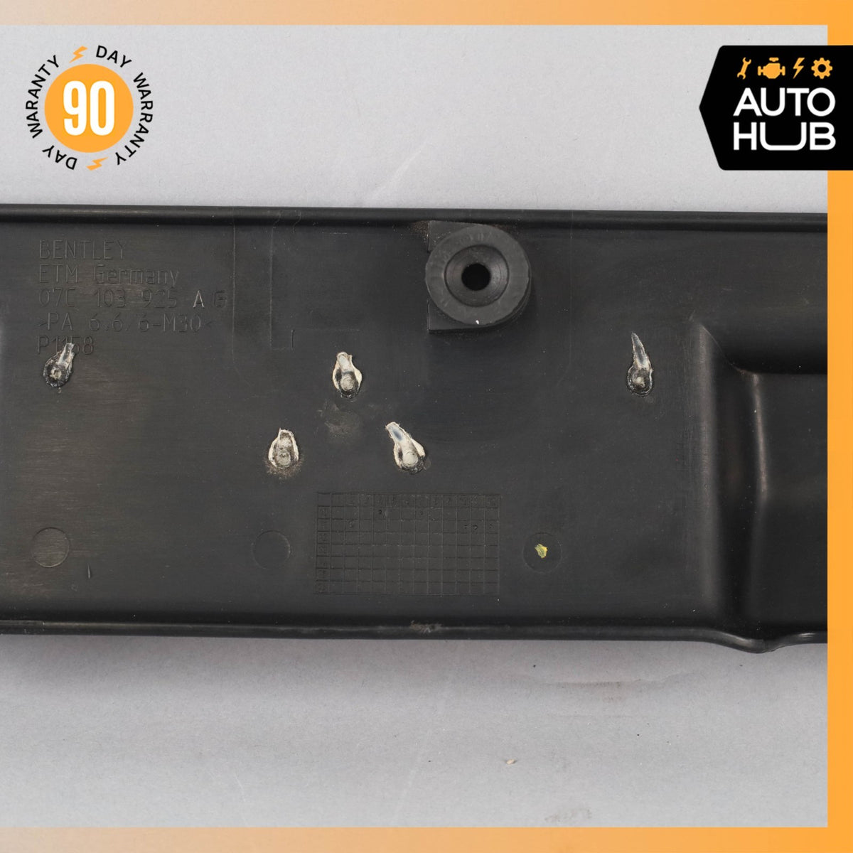 03-13 Bentley Continental Flying Spur GT Rear Engine Cover Plate Trim OEM - photo 8