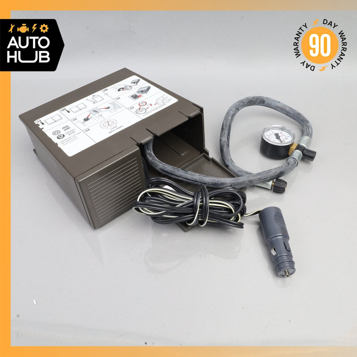 09-17 Audi 8R Q5  Emergency Air Tire Compressor Inflator Pump OEM - photo 8