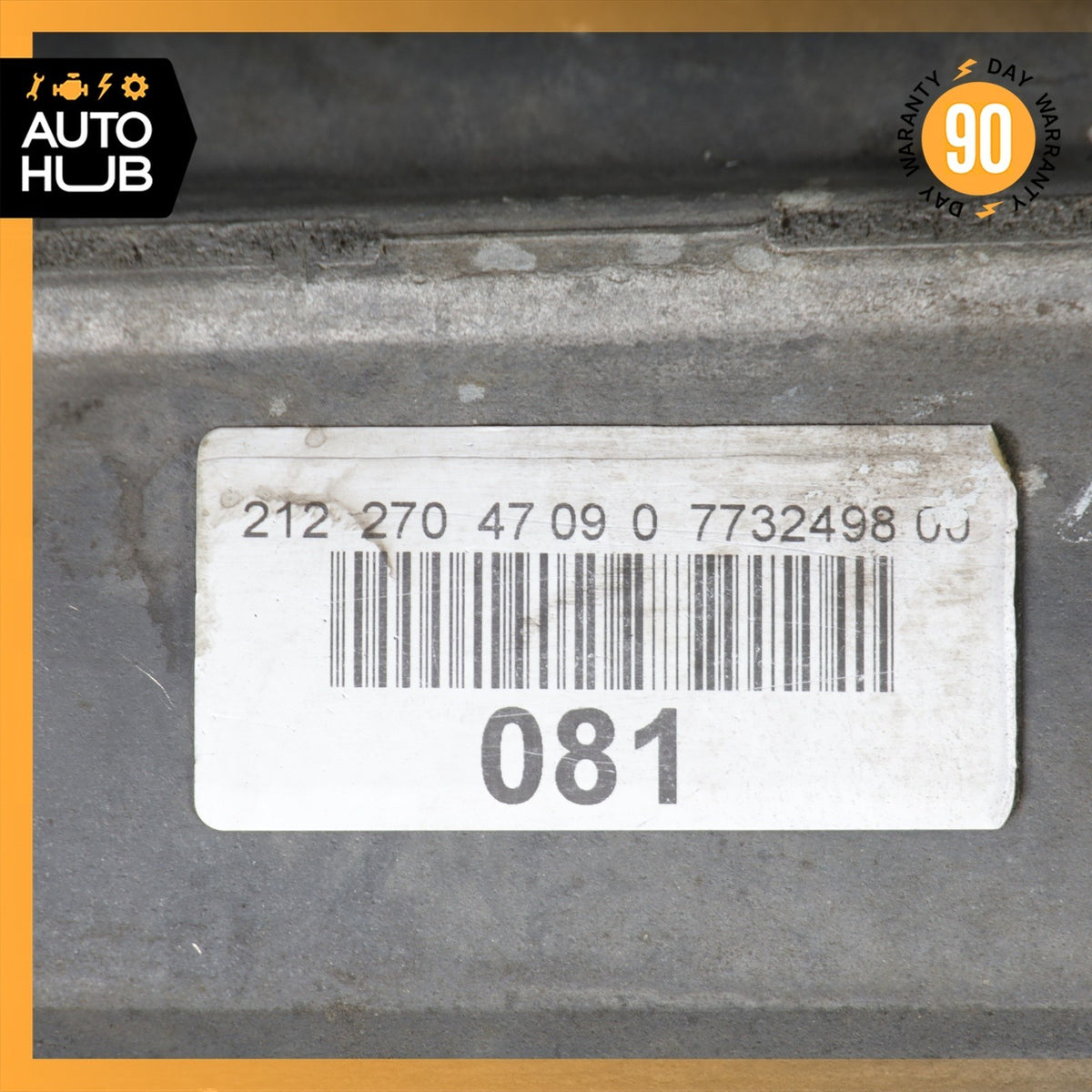 14-16 Mercedes W212 E350 RWD 7G-Tronic Automatic Transmission 722.906 OEM 75k - photo 8