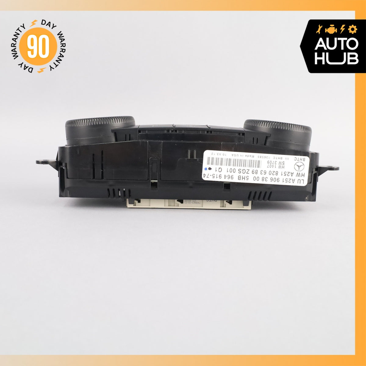 Mercedes X164 GL350 R350 Front A/C Heater Climate Control Switch OEM - photo 10