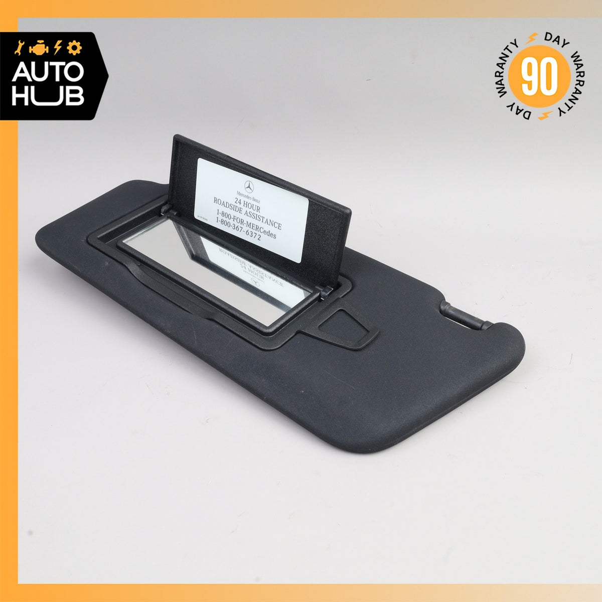 Mercedes W207 E350 C350 Coupe Left Side Sun Visor Shade Sunvisor Black OEM - photo 6