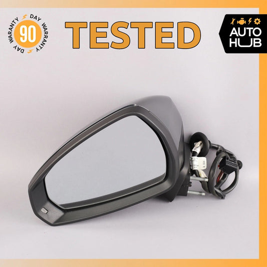 15-20 Audi 8V A3 S3 Front Left Driver Side Rear View Mirror Gray OEM - photo 1